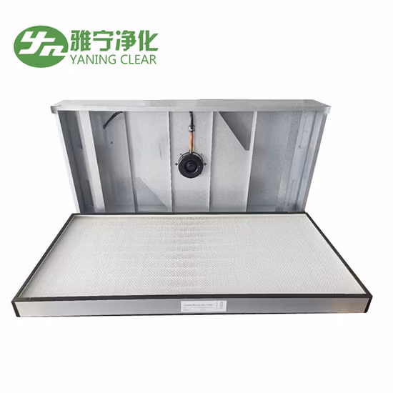 Yaning Flux d'air laminaire FFU, filtre HEPA avec ventilateur ou moteur